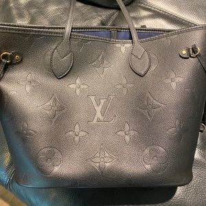 Louis Vuitton Neverfull MM Monogram Empriente Leather
